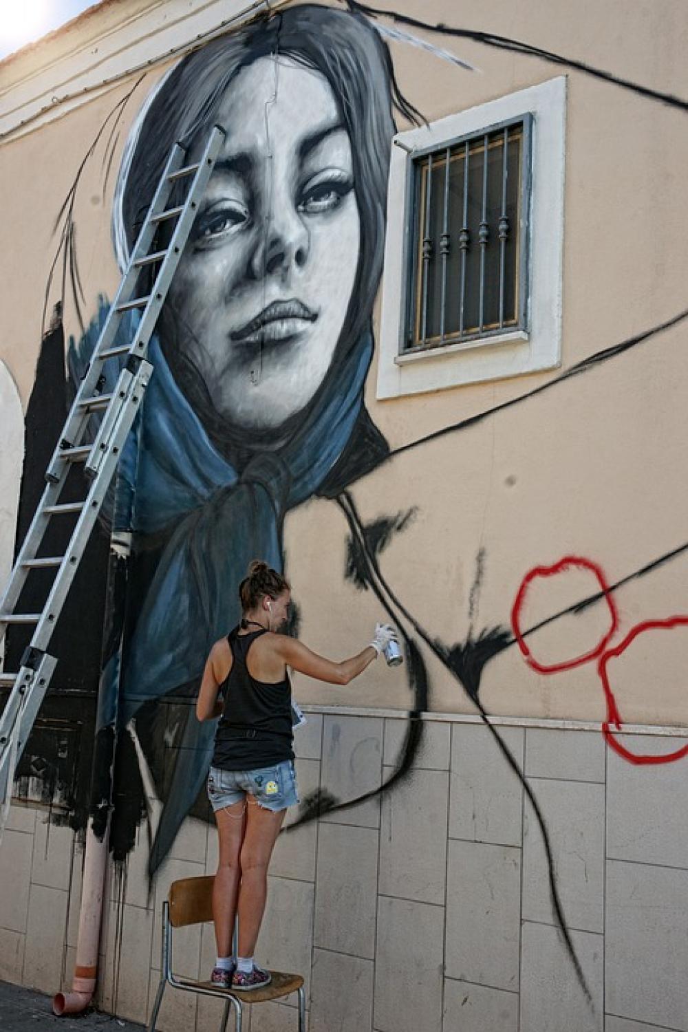 Murals Art Graffiti Spray Creativeness Color Murals Art Graffiti Spray Creativeness Color