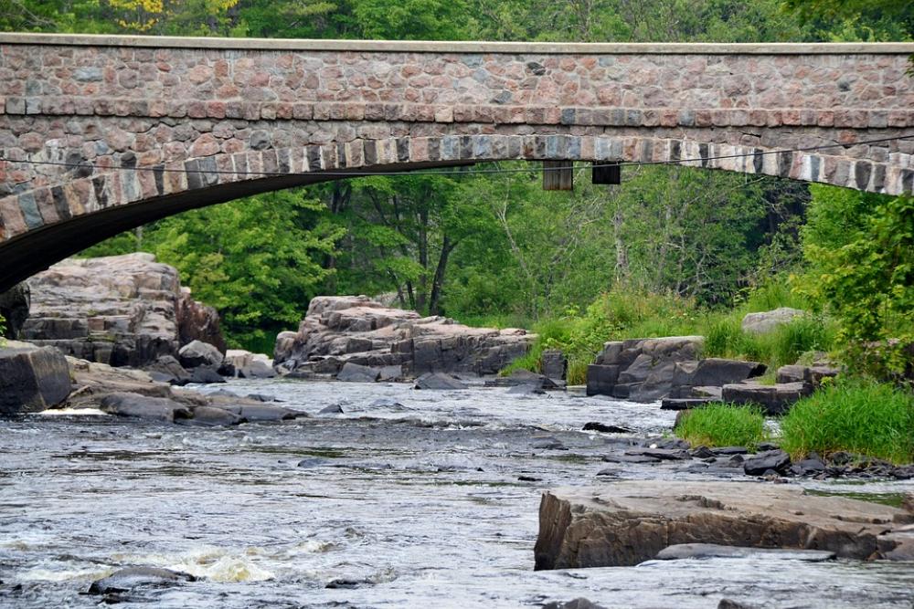 Nature River Water Rocks Bridge Nature River Water Rocks Bridge