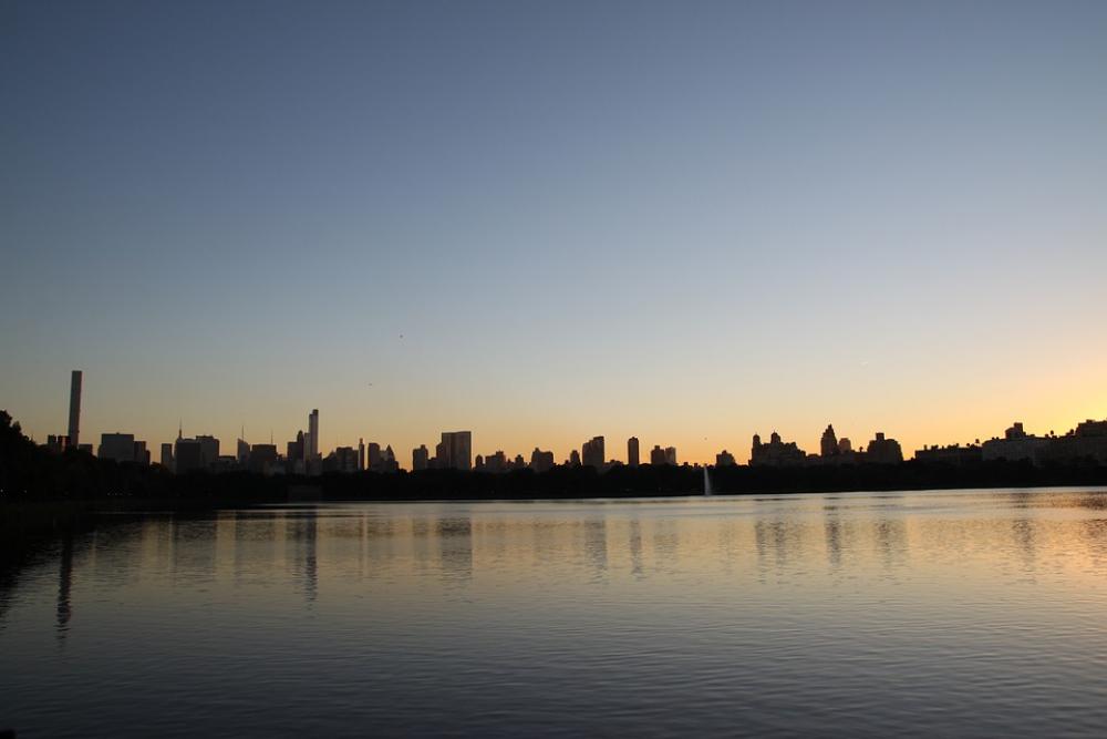 New York Manhattan Cityscape Hoboken Battery Park New York Manhattan Cityscape Hoboken Battery Park