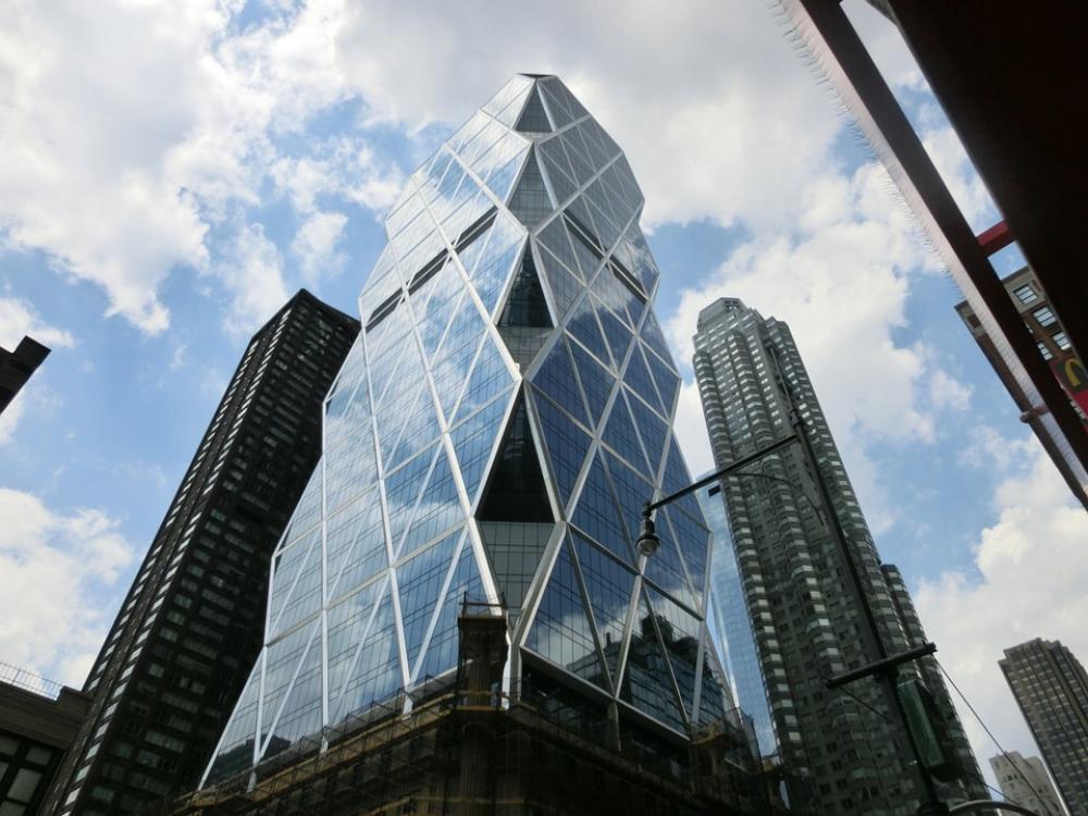 New York Skyscraper Glass Usa America New York Skyscraper Glass Usa America