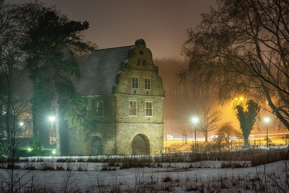 Night Castle Mystical Dark Middle Ages Mood Night Castle Mystical Dark Middle Ages Mood