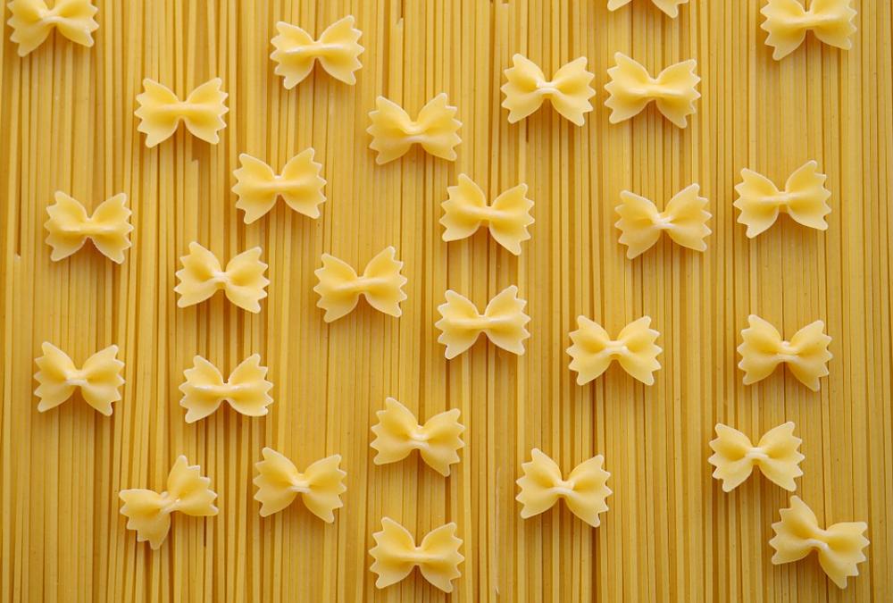 Noodles Pasta Spaghetti Farfalle Carbohydrates Noodles Pasta Spaghetti Farfalle Carbohydrates