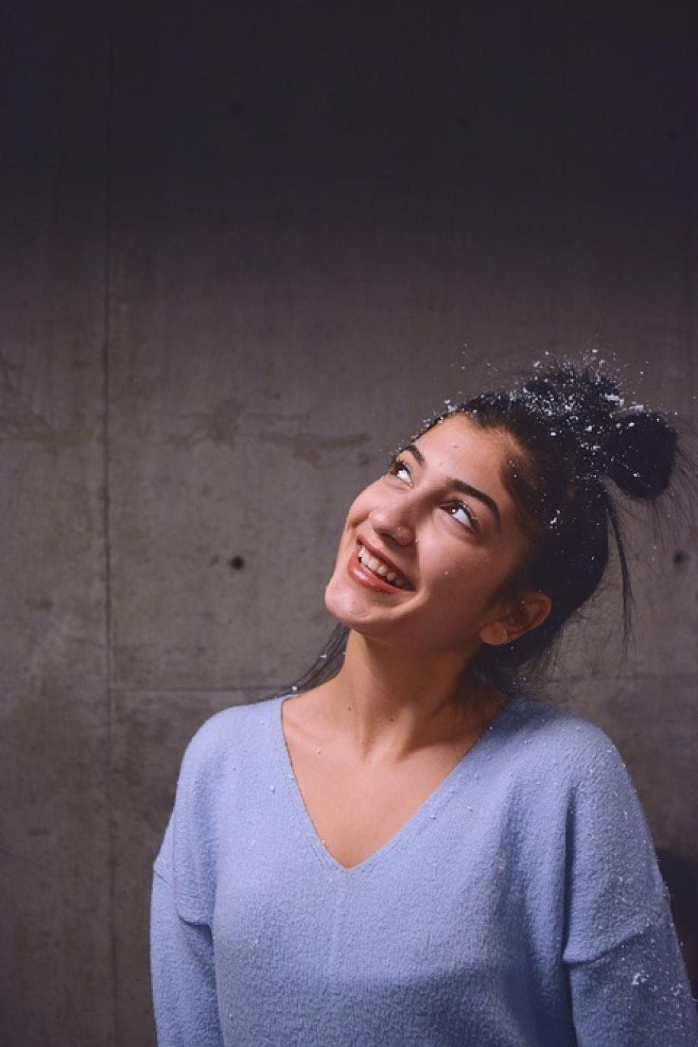 Portrait Smile Woman Happy Girl Young Person Portrait Smile Woman Happy Girl Young Person