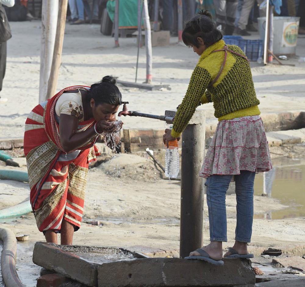 Public Tap Drinking Hand Drink Water Person Public Tap Drinking Hand Drink Water Person