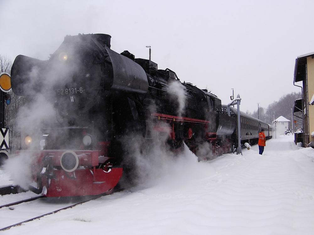 Railway Steam Locomotive Steam Smoke Winter Snowy Railway Steam Locomotive Steam Smoke Winter Snowy