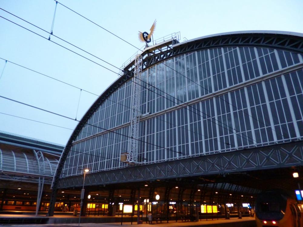 Railway Station Architecture Amsterdam Roof Hall Railway Station Architecture Amsterdam Roof Hall
