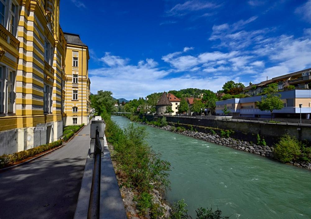 River Ill Conservatory Feldkirch City Vorarlberg River Ill Conservatory Feldkirch City Vorarlberg