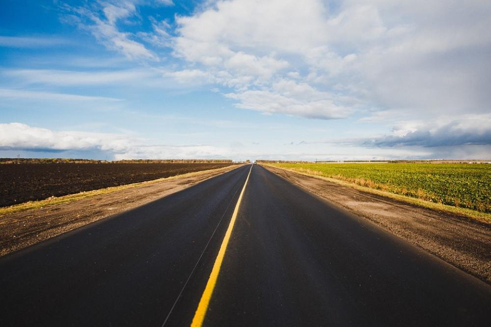 Road Asphalt Sky Horizon Direction Destination Road Asphalt Sky Horizon Direction Destination
