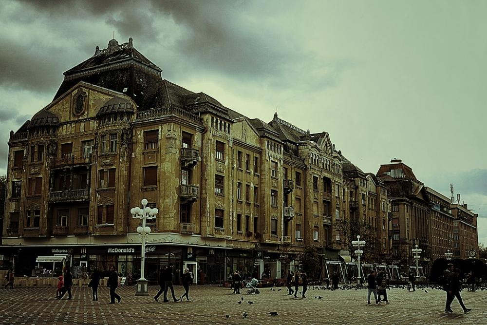 Romania Timisoara Building Architecture Sky Clouds Romania Timisoara Building Architecture Sky Clouds