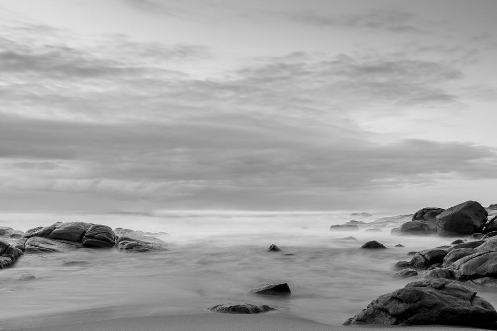 Sea Black And White Nature Landscape Mist Sky Sea Black And White Nature Landscape Mist Sky