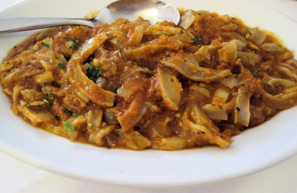 Sepia Fish Seafood Vegetable Sauce Italy Sepia Fish Seafood Vegetable Sauce Italy