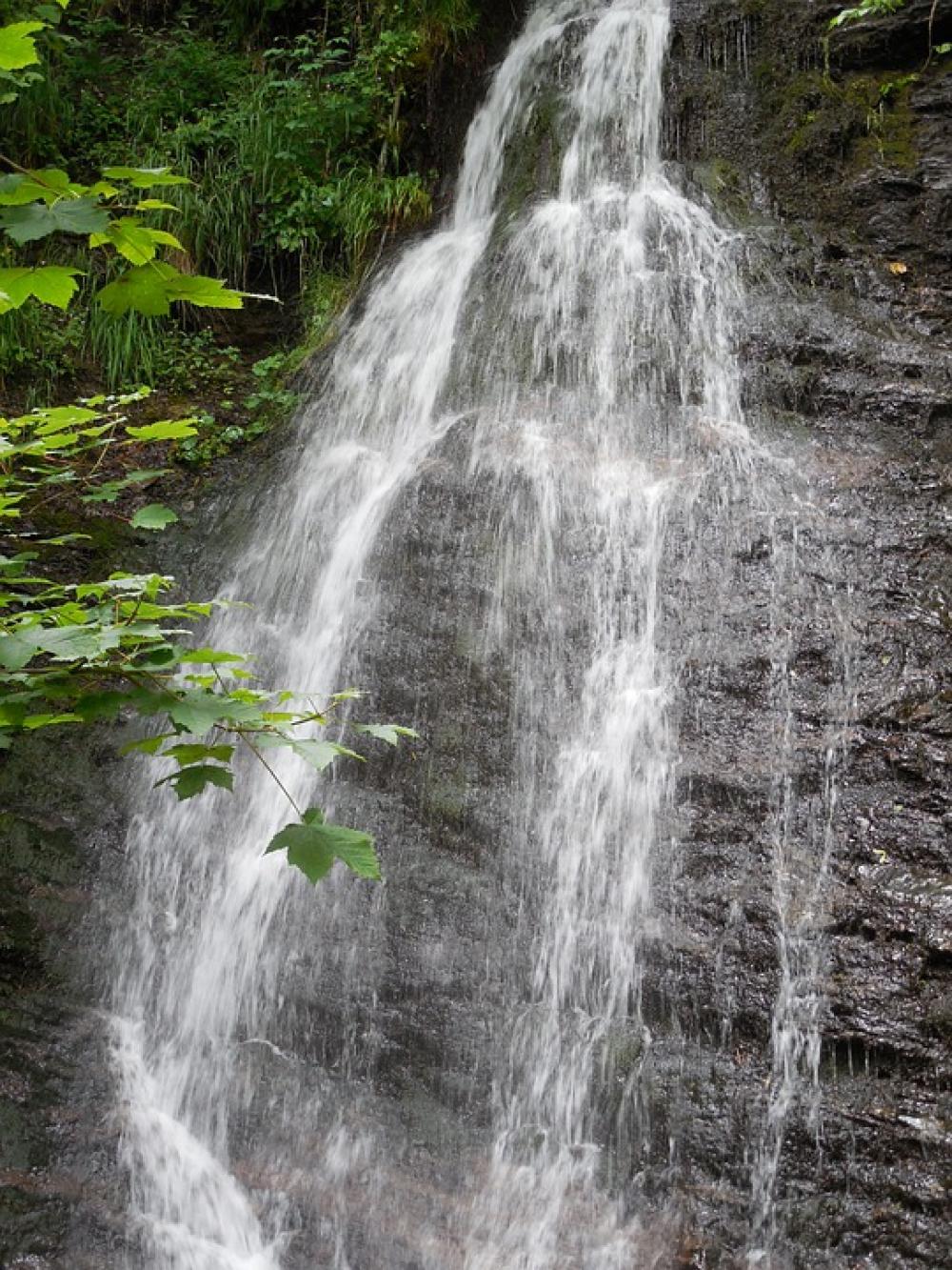 Served Waterfall Salzburg Mountain Austria Served Waterfall Salzburg Mountain Austria