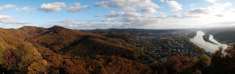 Siebengebirge Rhine Bad Honnef Germany Grafenwerth Siebengebirge Rhine Bad Honnef Germany Grafenwerth