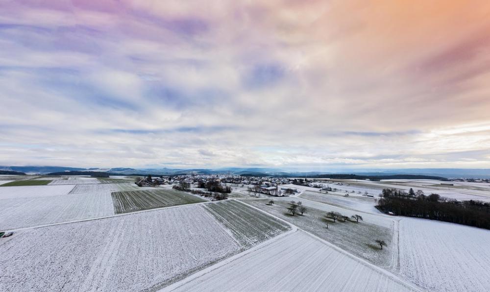 Snow Winter Landscape Sky Abendstimmung Snow Winter Landscape Sky Abendstimmung