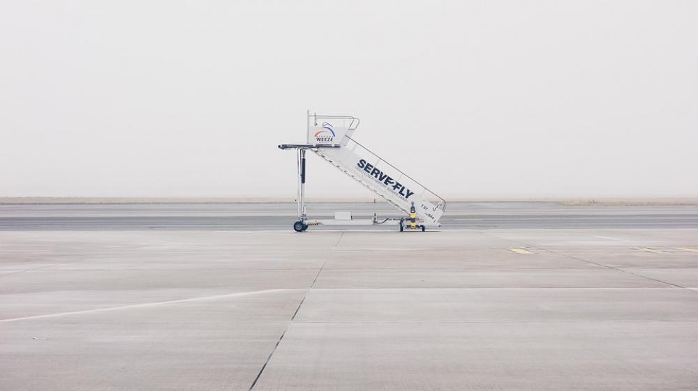 Staircase Airport Modern Technology Stairway Steel Staircase Airport Modern Technology Stairway Steel
