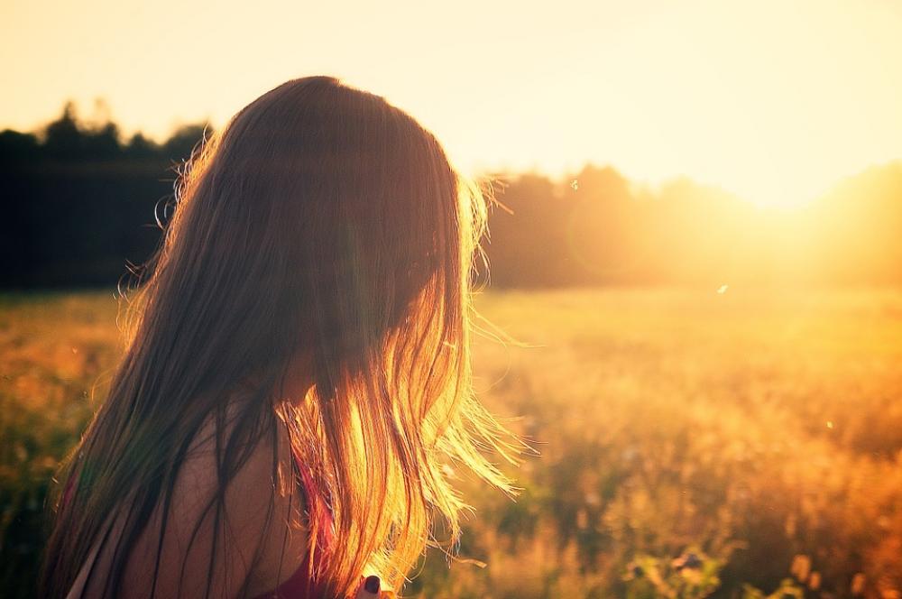 Summerfield Woman Girl Sunset Twilight Summer Summerfield Woman Girl Sunset Twilight Summer