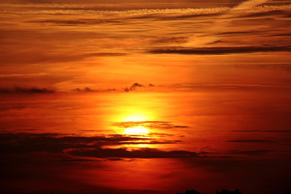 Sunset Sun Clouds Dark Clouds Abendstimmung Sky Sunset Sun Clouds Dark Clouds Abendstimmung Sky