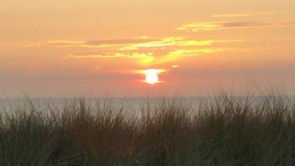 Sunset North Sea Evening Sky Sunset North Sea Evening Sky