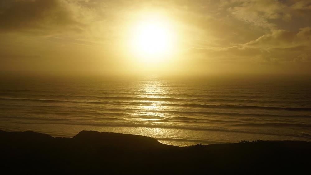 Sunset West Coast San Francisco Pacific Ocean Sunset West Coast San Francisco Pacific Ocean