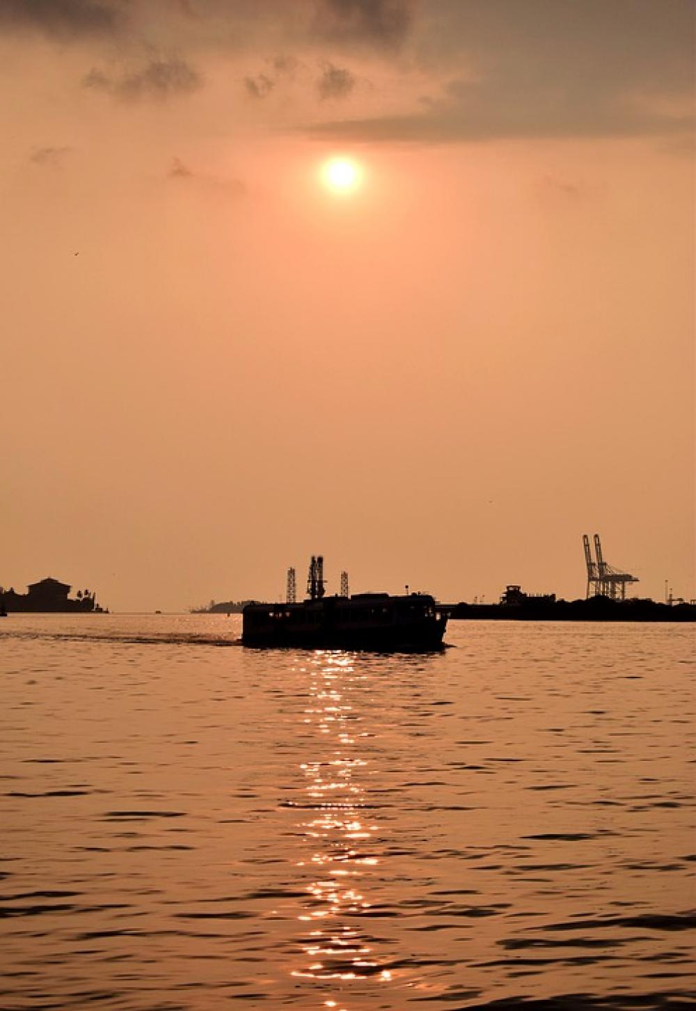Sunset Nature Boat Sky Evening Dusk Sea Water Sunset Nature Boat Sky Evening Dusk Sea Water