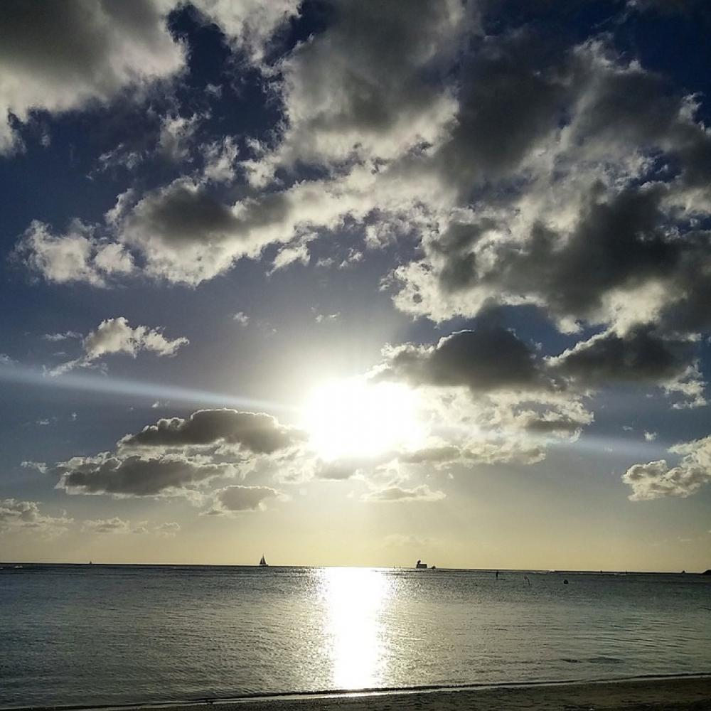 Sunset Sky Cloud Nature Dusk Beach Travel Sunset Sky Cloud Nature Dusk Beach Travel