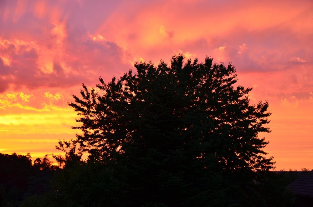 Sunset Afterglow Abendstimmung Red Mood Romance Sunset Afterglow Abendstimmung Red Mood Romance