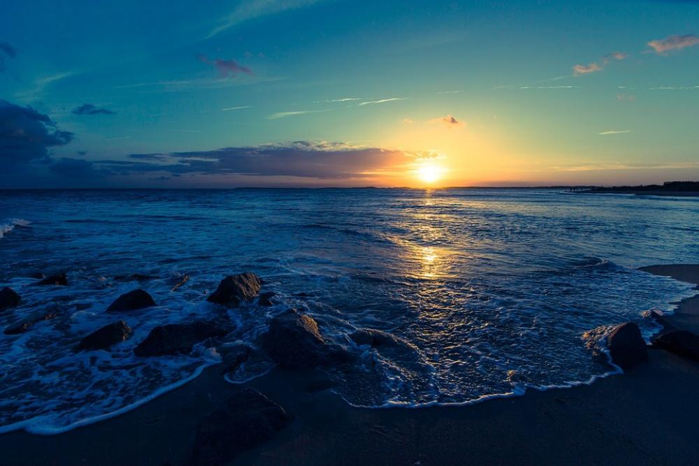 Sunset Sea Ocean Water Summer Sunrise Sunlight Sunset Sea Ocean Water Summer Sunrise Sunlight