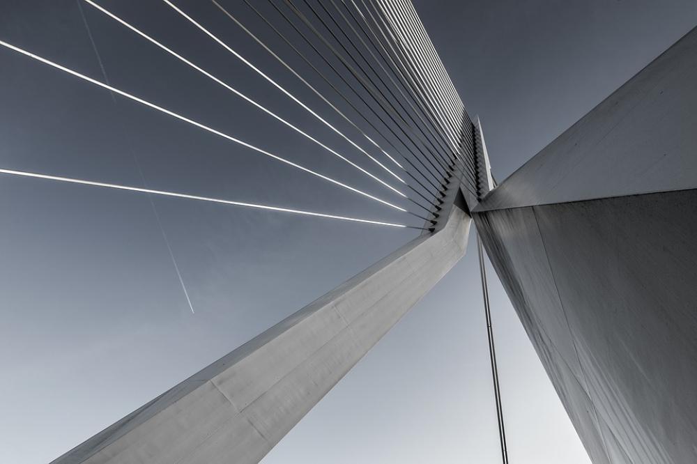 Suspension Bridge Concrete Architecture Steel Suspension Bridge Concrete Architecture Steel