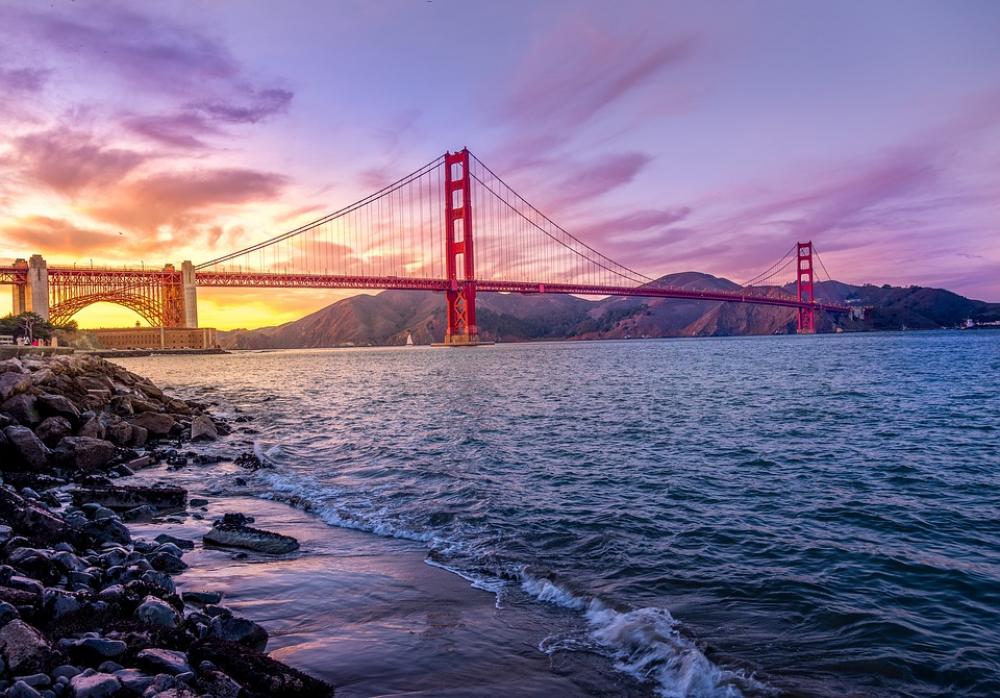Suspension Bridge Golden Gate Bridge Bridge River Suspension Bridge Golden Gate Bridge Bridge River
