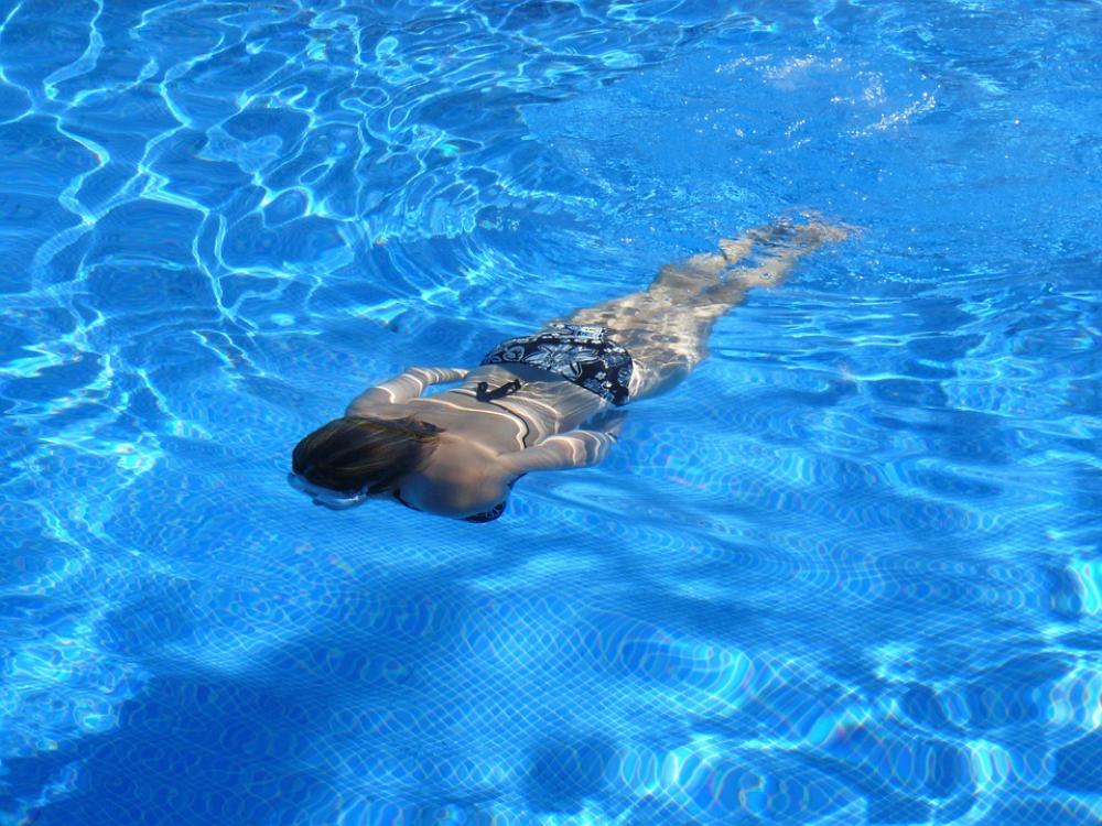 Swim Water Diving Underwater Vacations Woman Girl Swim Water Diving Underwater Vacations Woman Girl