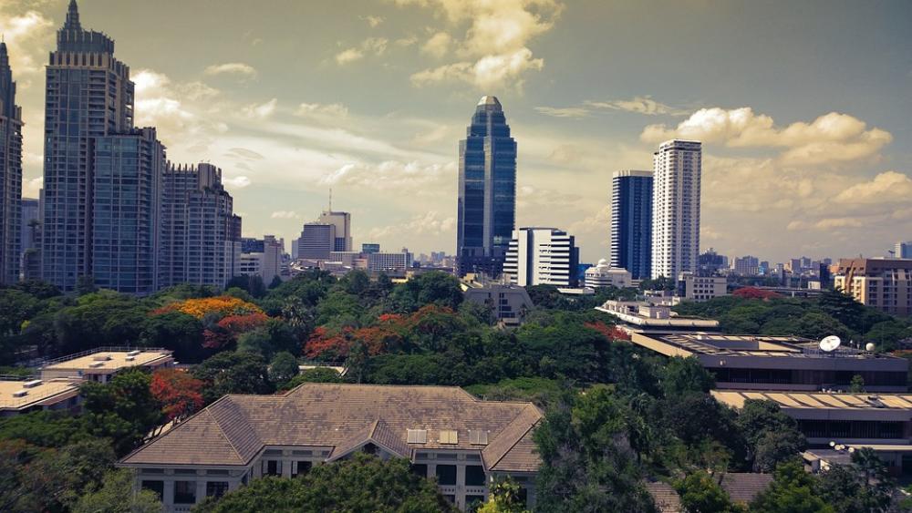 Thailand Bangkok City Asia Thai Architecture Sky Thailand Bangkok City Asia Thai Architecture Sky