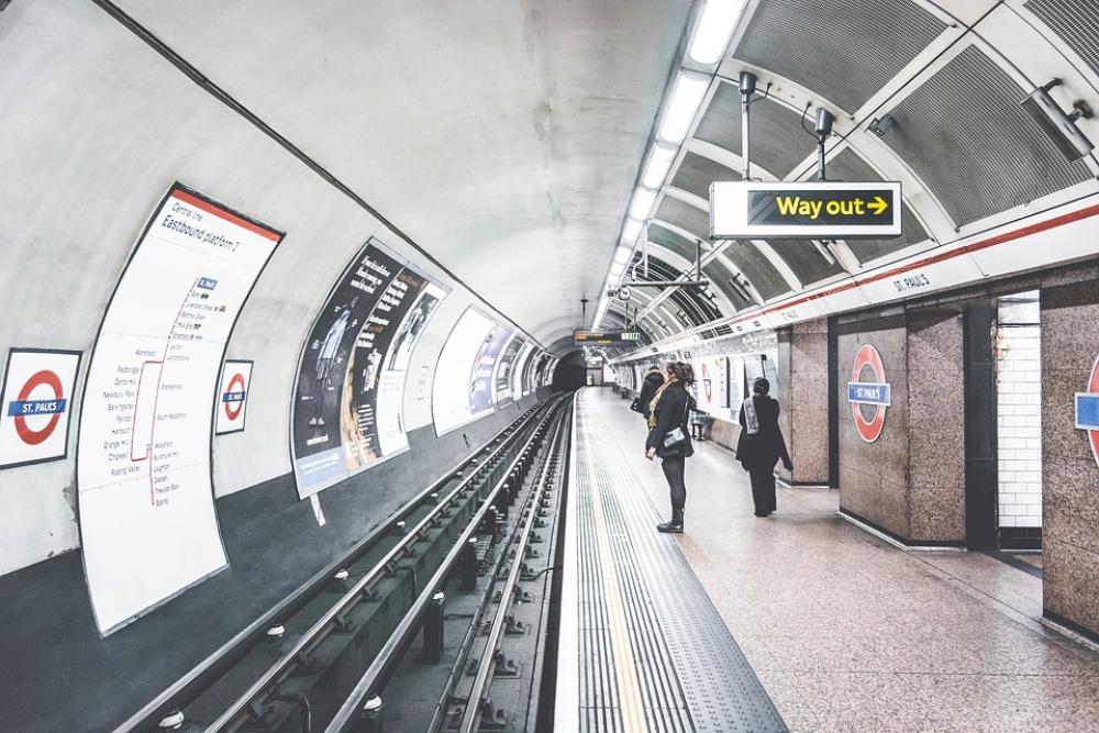 Tube London Underground Station England Uk Metro Tube London Underground Station England Uk Metro
