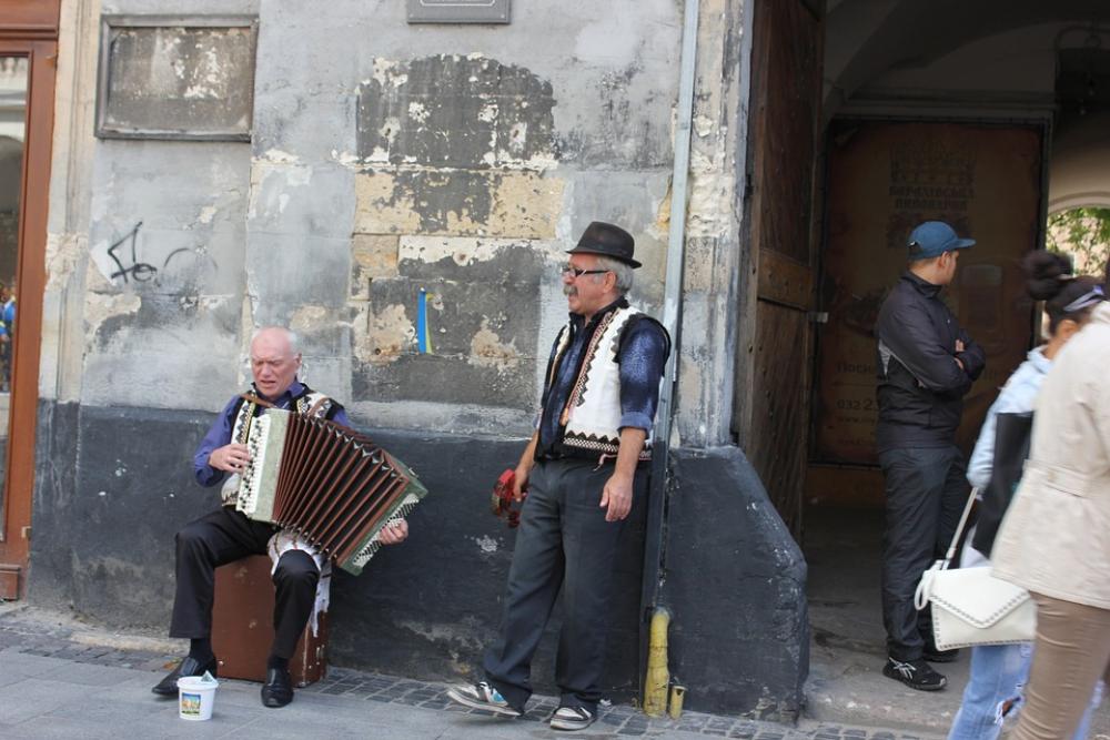 Ukraine Lviv Street Musicians Ukraine Lviv Street Musicians