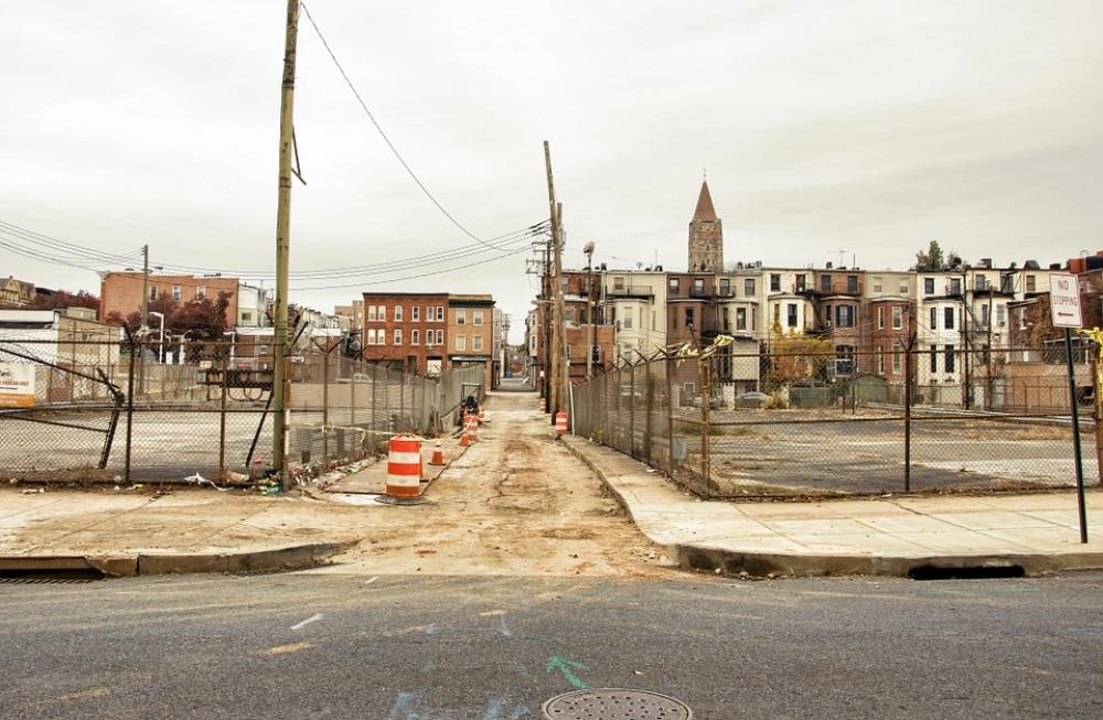 Urban Baltimore North Charles Street City Abandoned Urban Baltimore North Charles Street City Abandoned