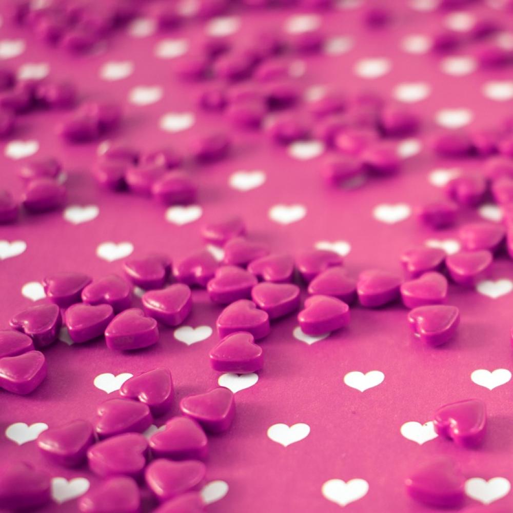 Valentine'S Day Purple Love Hearts Valentine Valentine'S Day Purple Love Hearts Valentine