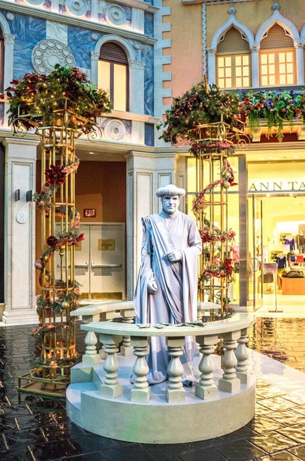 Venetian Statue Las Vegas Tourism Architecture Venetian Statue Las Vegas Tourism Architecture