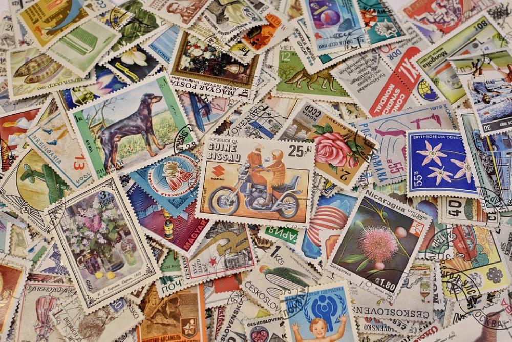 Wallpaper Background Stamps Post Office Retro Wallpaper Background Stamps Post Office Retro