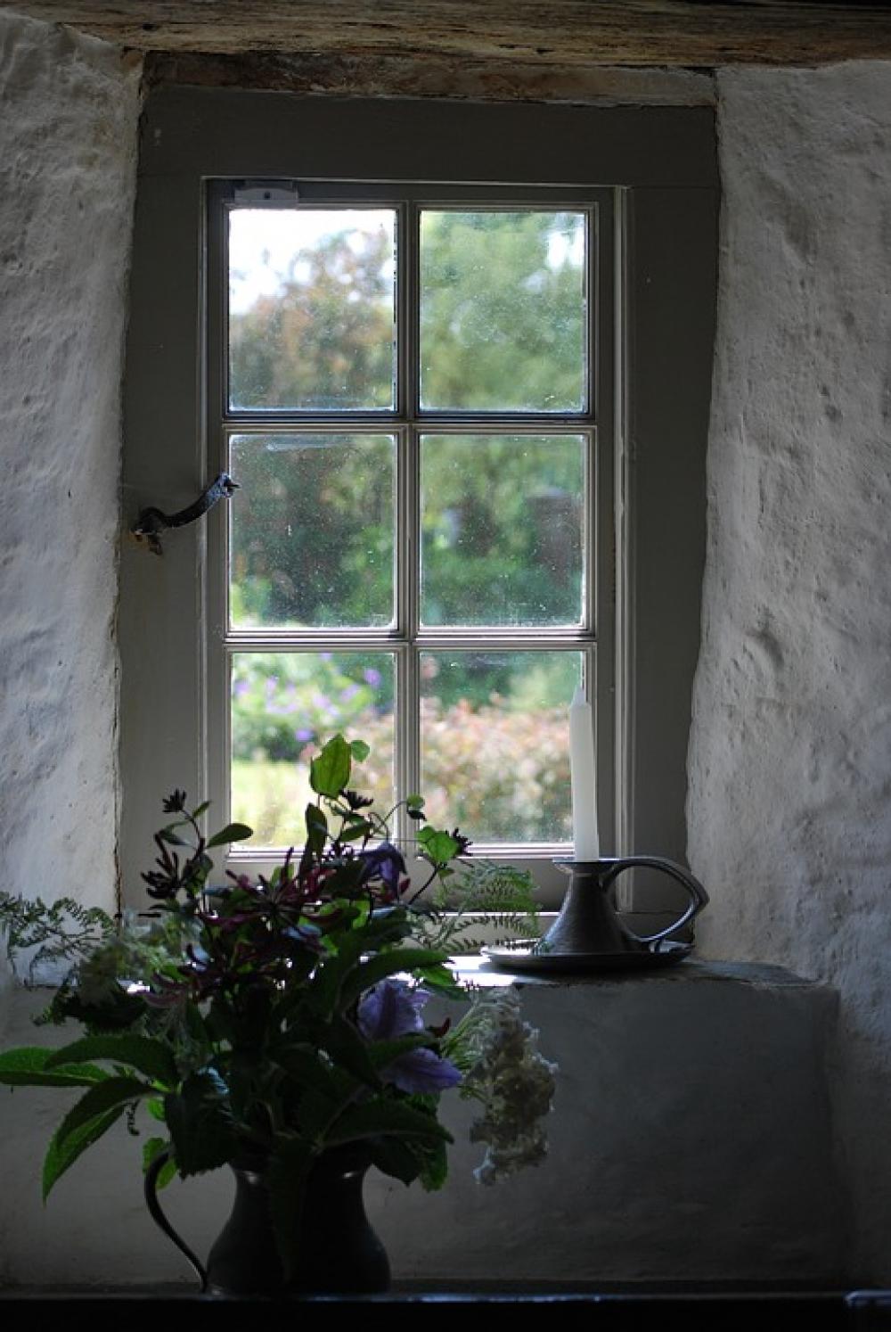 Window Old House Stone-Built House Window Old House Stone-Built House