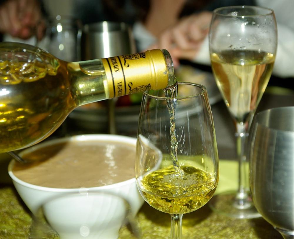 Wine Sauternes Bordeaux Bottle Wine Sauternes Bordeaux Bottle