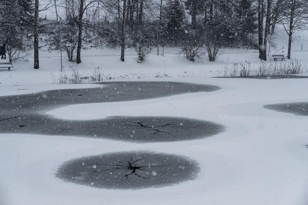 Winter Snow Water Lake Frost Frozen Ice Cream Winter Snow Water Lake Frost Frozen Ice Cream