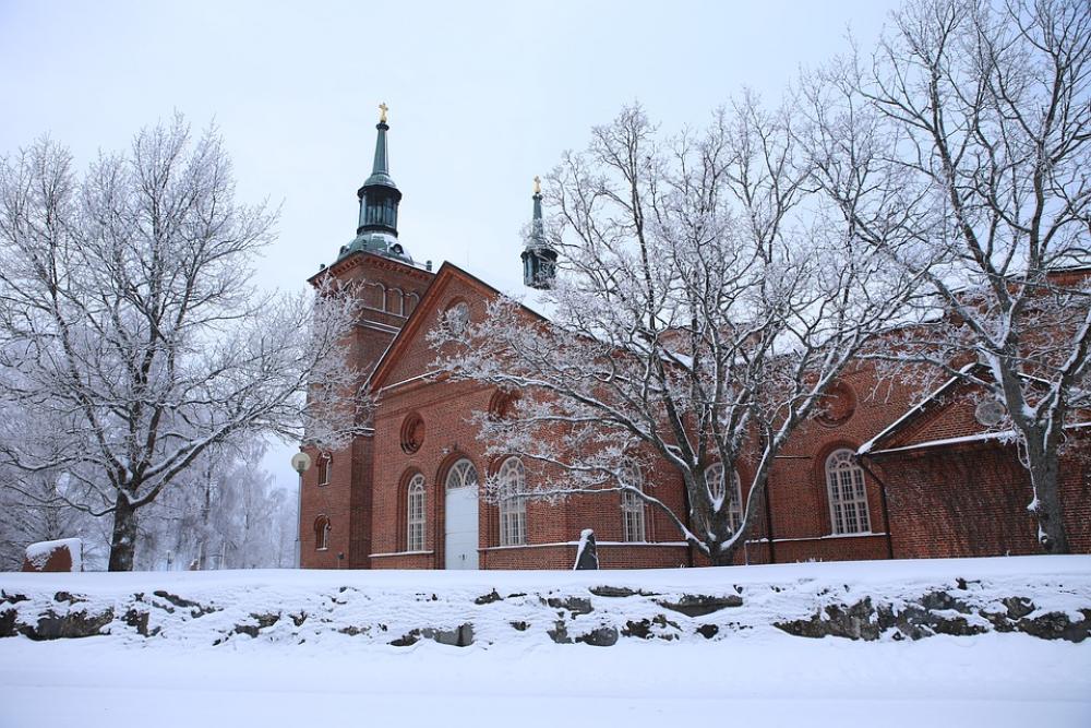 Winter Frost Snow Landscape Architecture Sastamala Winter Frost Snow Landscape Architecture Sastamala