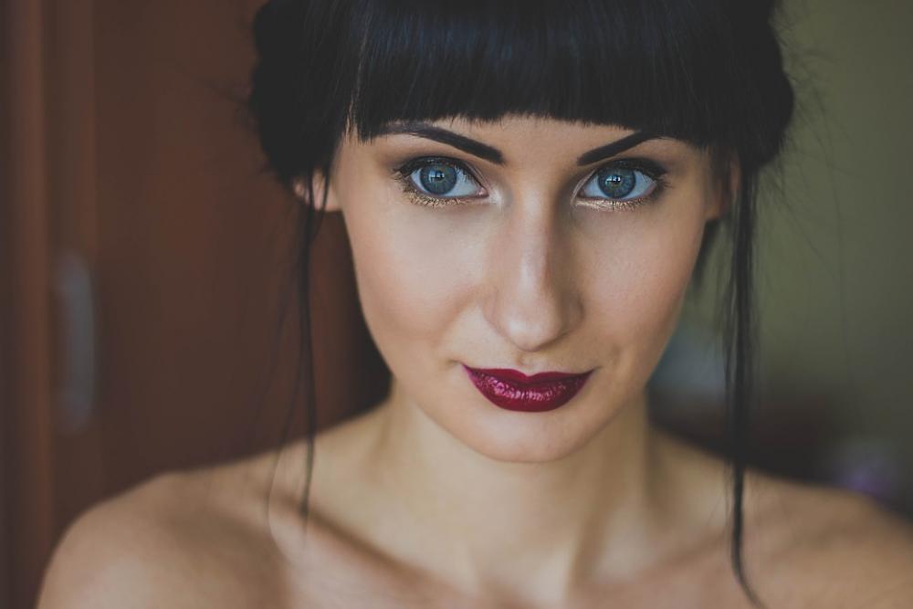 Woman Girl Eyes Model Lips Portrait Lipstick Woman Girl Eyes Model Lips Portrait Lipstick