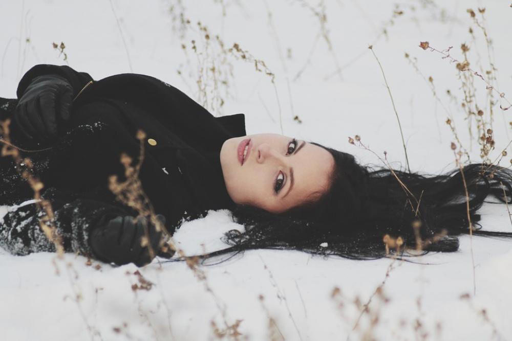 Woman Model Posing Outdoors Fashion Attractive Woman Model Posing Outdoors Fashion Attractive
