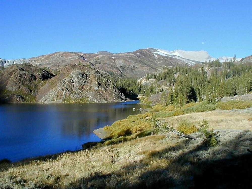 Yosemite National Park Bergsee Mountains Landscape Yosemite National Park Bergsee Mountains Landscape