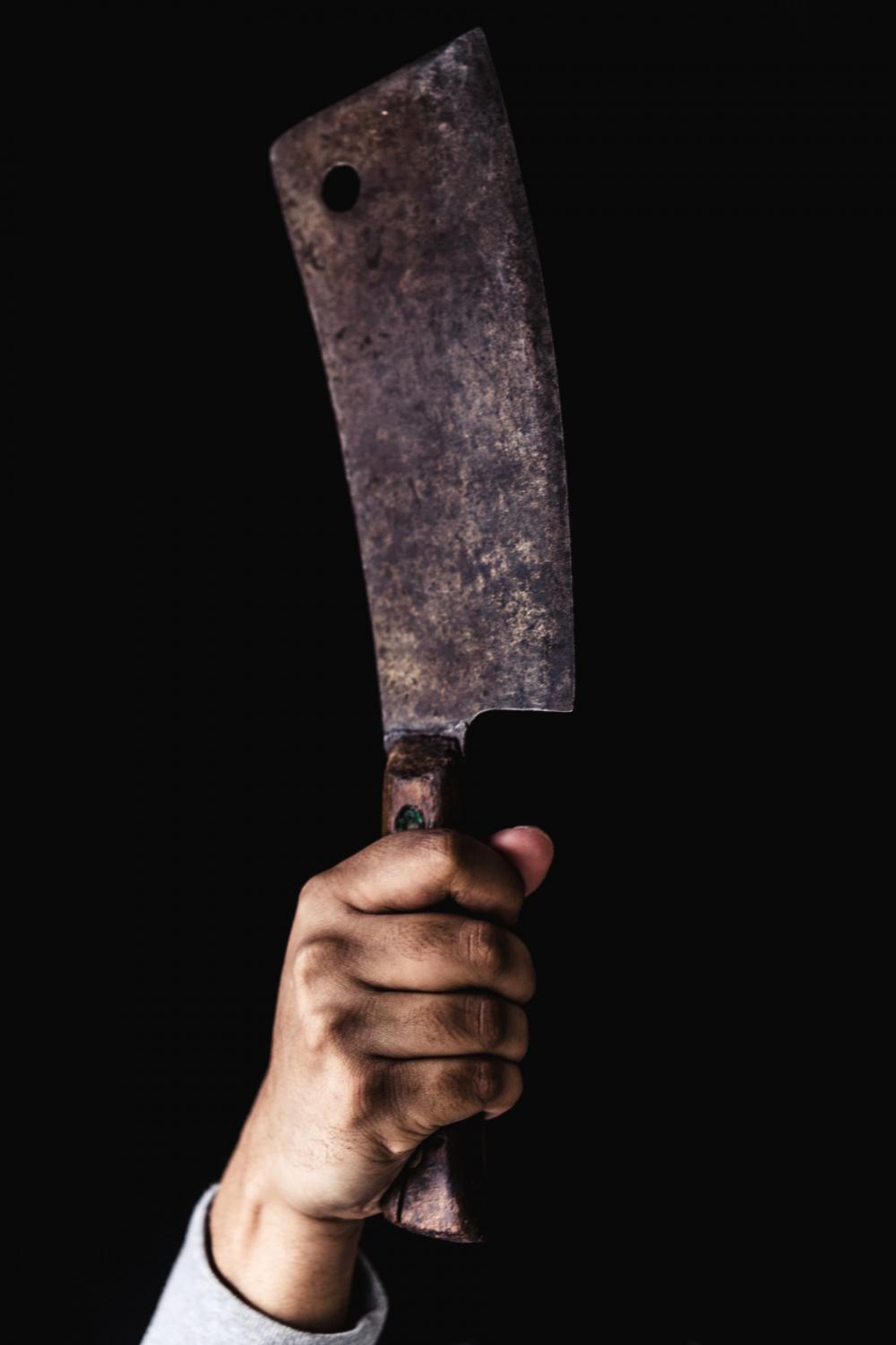 Rusty Butcher's Cleaver Photo Rusty Butcher's Cleaver Photo