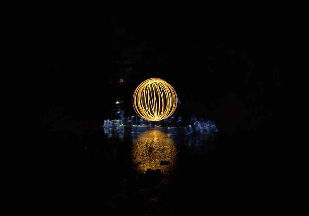 Light painting tubes light lights longexposure Light painting tubes light lights longexposure