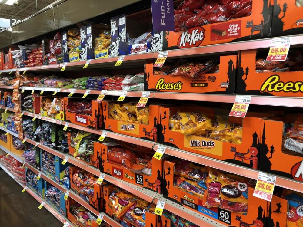 Halloween Halloween Candy Candy Aisle Grocery Store Store Halloween Halloween Candy Candy Aisle Grocery Store Store