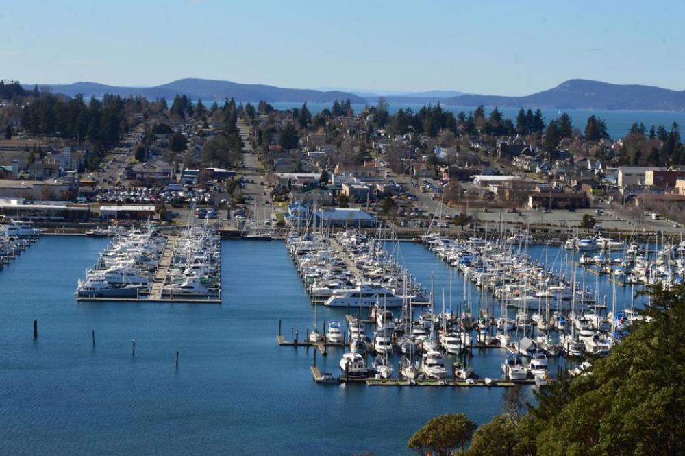 Anacortes marina boats ocean island Anacortes marina boats ocean island