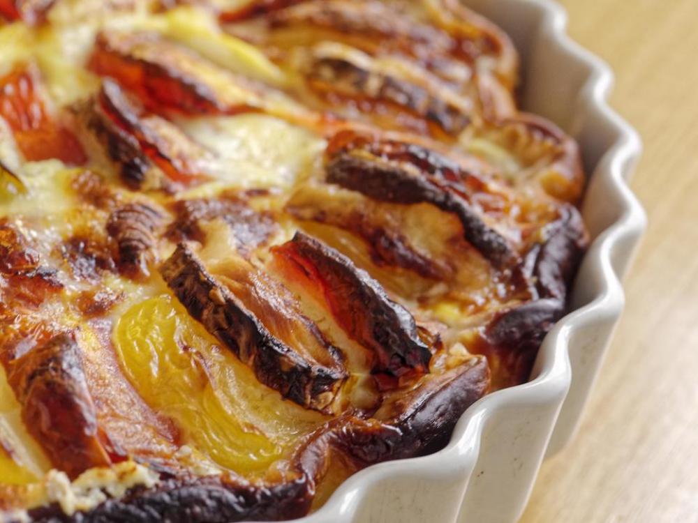 tart tomatoes goat cheese puff pastry home-mad tart tomatoes goat cheese puff pastry home-mad