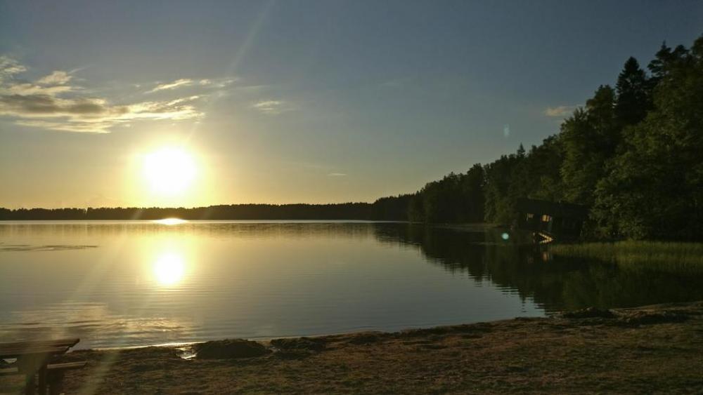 sunshine lake reflection water surface sunshine lake reflection water surface